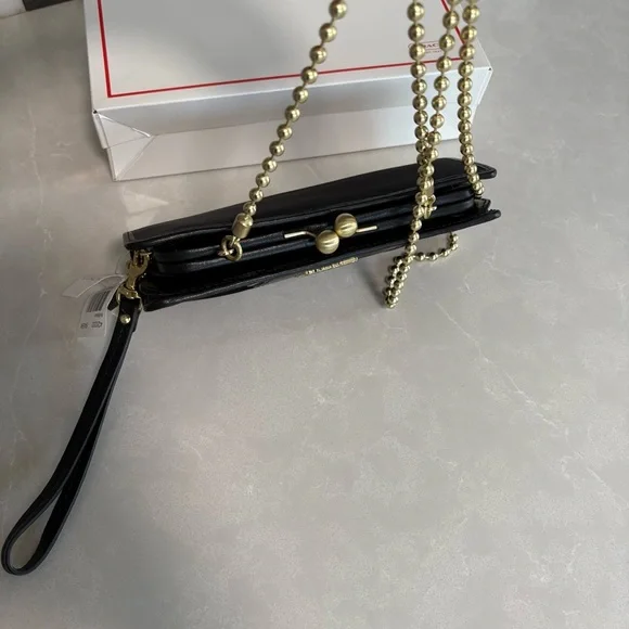 NWT 𝑅𝑎𝑟𝑒 Y2K 𝑉𝑖𝑛𝑡𝑎𝑔𝑒 Coach Limited Edition Amanda Framed Satin Clutch Bag 42033 - Picture 16 of 17